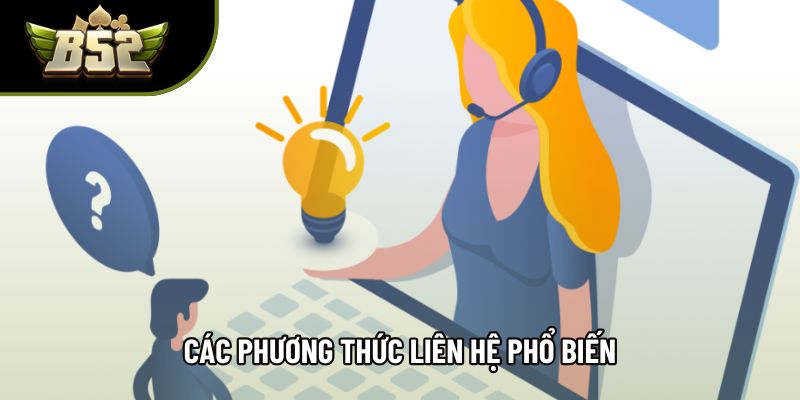 Các phương thức liên hệ phổ biến